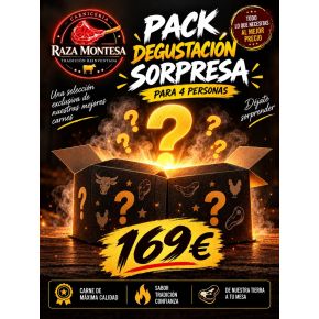 Pack Degustación Sorpresa para 4 personas – 169 €